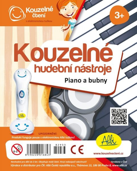 Albi Kouzelné čtení Piano a bubny