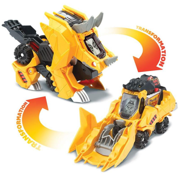 Vtech Trykr - super Triceratops CZ robot a transformer mluví česky