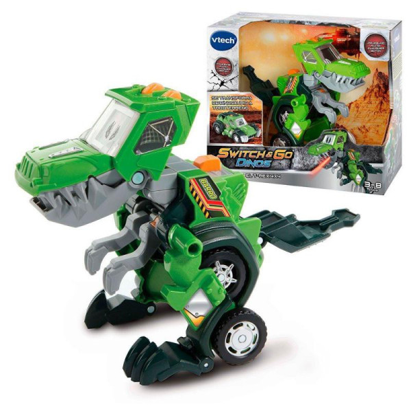 Vtech T-Rex - Super Tyrannosaurus CZ robot a transforme mluví česky