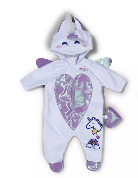 Zapf Creation BB BABY born®  Kostým jednorožec, 43cm