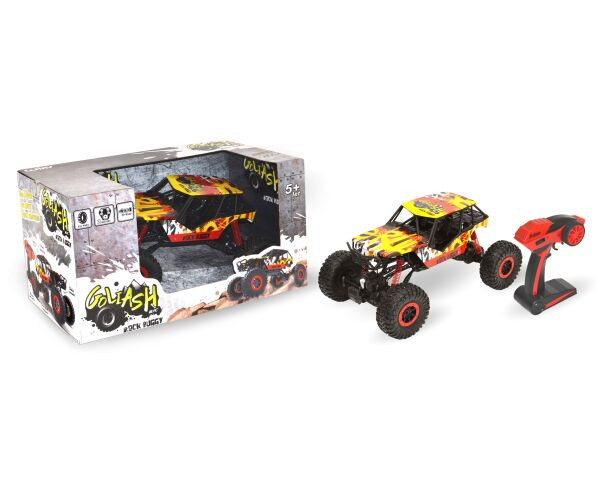 Auto Rock Buggy RC na dálkové ovládání Goliash 44 cm na bateriový pack 4x4