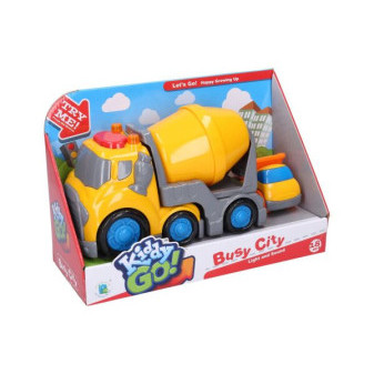 Kiddy Auto míchačka s efekty 19,5 cm sklápěč 6,5 cm