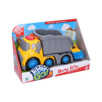 Kiddy Auto sklápěcí s efekty 19,5 cm buldozer 8 cm