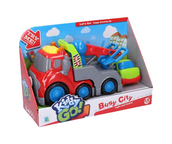 Kiddy Auto odtahovka s efekty 19,5 cm auto 6,5 cm