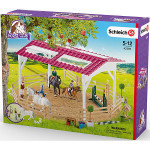 Schleich 42389 Jezdecká škola s jezdci a koňmi