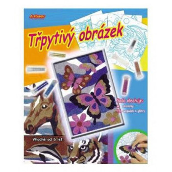 Třpytivé obrázky - zvířata