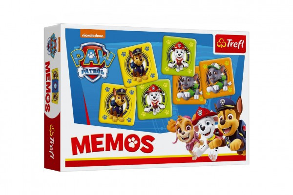 Trefl pexeso papírové Paw Patrol Tlapková patrola společenská hra 30 kusů v krabici 21x14x4cm