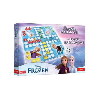 Trefl Člověče, nezlob se! Ledové království Frozen společenská hra v krabici 33x23x4cmm