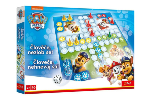 Trefl Člověče, nezlob se Tlapková patrola Paw Patrol společenská hra v krabici 33x23x4cm