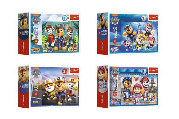 Trefl Minipuzzle miniMAXI 20 dílků Tlapková patrola Paw Patrol 4 druhy v krabičce