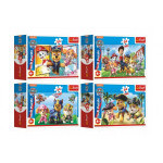 Trefl Minipuzzle 54 dílků Paw Patrol/Tlapková Patrola 4 druhy v krabičce