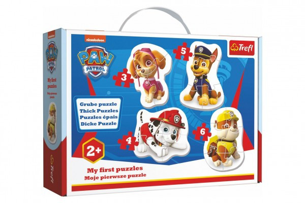 Trefl Puzzle baby Paw Patrol Tlapková patrola 4ks