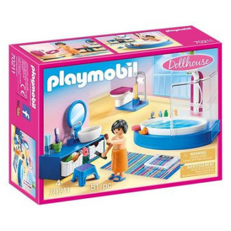 Playmobil® 70211 Doll House Koupelna s vanou