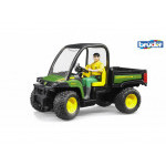 Bruder 2490 Zelené AUTO JOHN DEERE Gator XUV 855D s řidičem