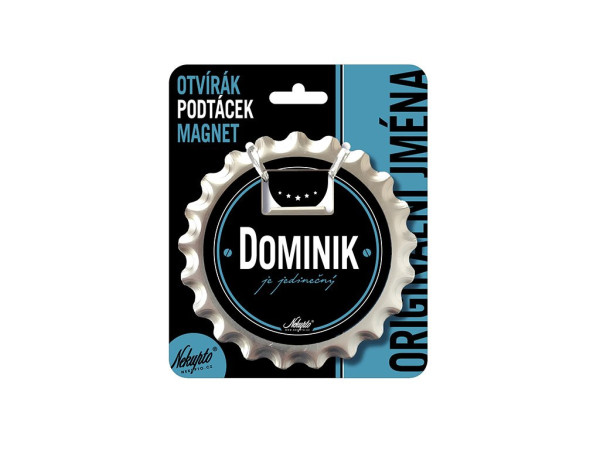 Nekupto Otvírák na pivo, podtácek - Dominik V.I.P. NKQ