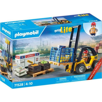 Playmobil® 71528 My Life Vysokozdvižný vozík s nákladem