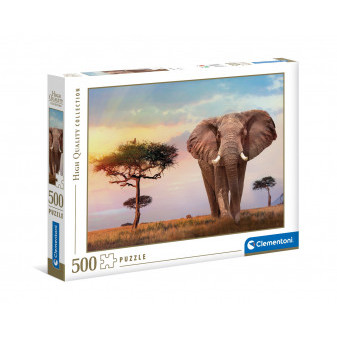 Clementoni 35096 Puzzle Africký západ slunce 500 dílků