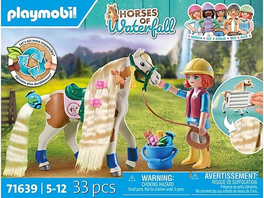 Playmobil® 71639 Horses of Waterfall Ellie & kůň s krepovačkou