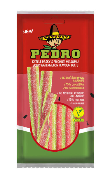 Pedro Kyselé melounové pásky 80 g