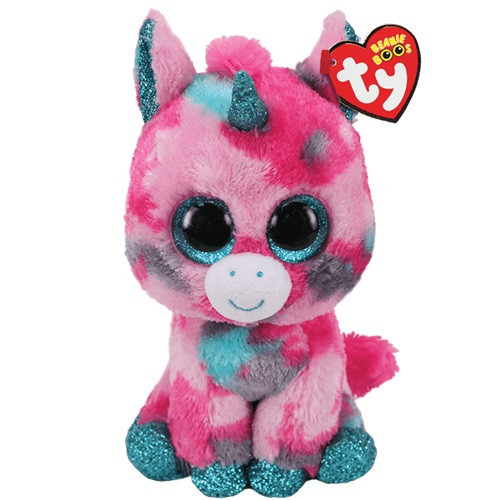 TY Beanie Boos GUMBALL - růžový jednorožec 15 cm