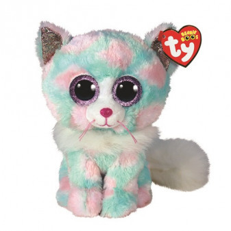 TY Beanie Boos OPAL - pastelová kočka 15 cm