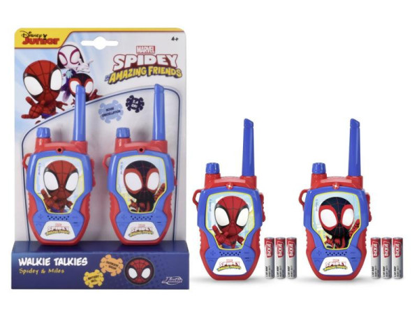 Dickie Vysílačky Walkie Talkie Spidey 2ks na baterie