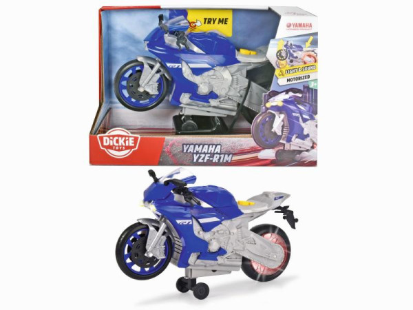 Dickie Motocykl Yamaha R1 Wheelie Raiders 26 cm