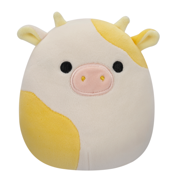 SQUISHMALLOWS Žluto bílá kráva - Bodie 20 cm