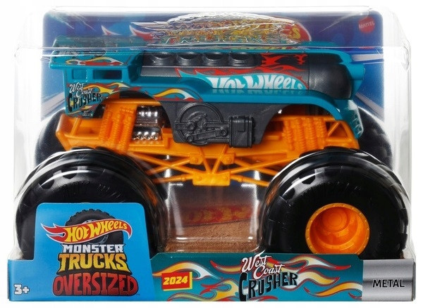 Mattel Hot Wheels Monster Truck velký truck - West Coast Crusher HTM78