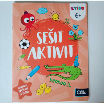 Albi Kvído - Sešit aktivit  6+ Podporuje počítaní a psaní AKT