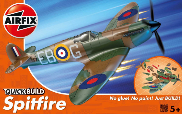 Airfix J6000 Quick Build letadlo Supermarine Spitfire