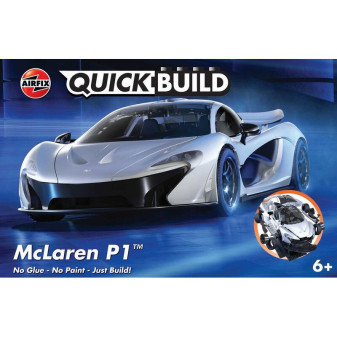 Airfix Quick Build auto J6028 - McLaren P1 - White