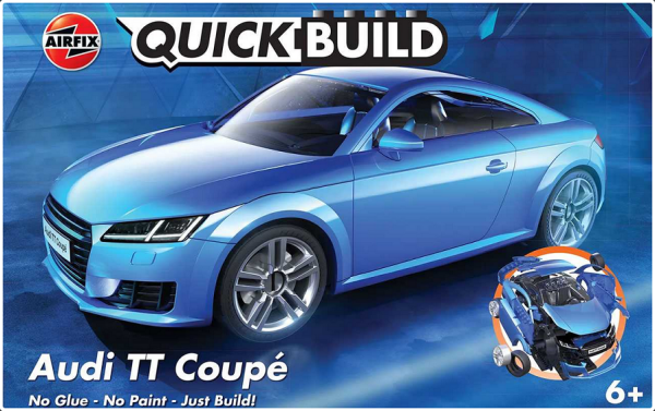 Airfix Quick Build auto J6054 - Audi TT Coupe - Blue