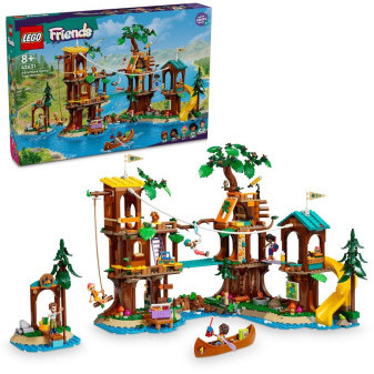 LEGO® Friends 42631 Dobrodružný tábor – dům na stromě