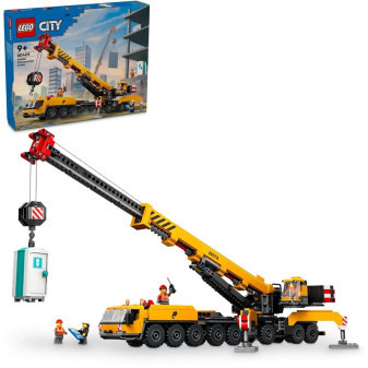 LEGO® City 60409 Žlutý pojízdný stavební jeřáb