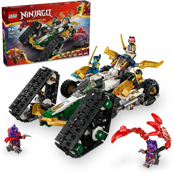 LEGO® NINJAGO® 71820 Tým nindžů a kombo vozidlo