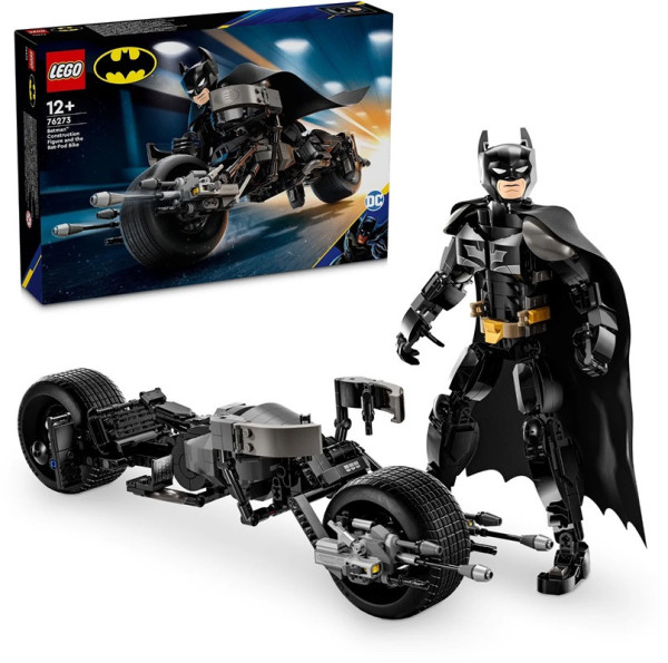 LEGO® DC Batman™ 76273 Sestavitelná figurka: Batman™ a motorka Bat-Pod