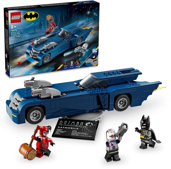 LEGO® DC Batman™ 76274 Batman™ a Batmobil vs. Harley Quinn™ a Mr. Freeze™