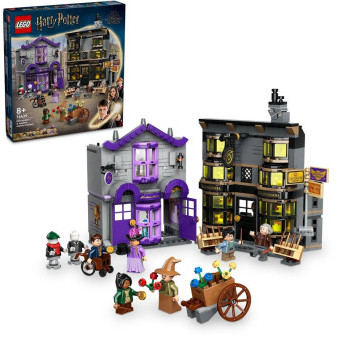 LEGO®  Harry Potter™ 76439 Ollivanderův obchod a Obchod madame Malkinové