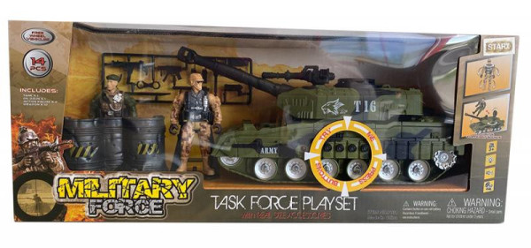 Mac Toys STARX Tank se zvukem a světlem na baterie