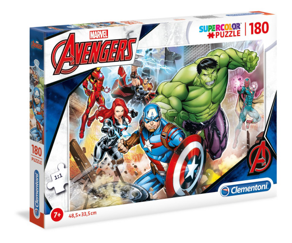 Clementoni 29295 Marvel Avengers - 180 pcs - Supercolor Puzzle