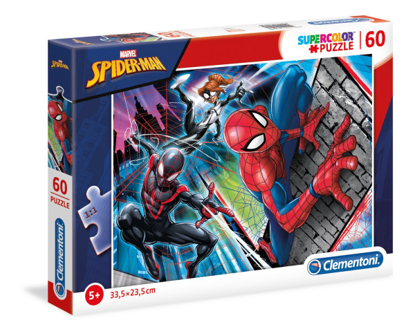 Clementoni 26048 Marvel Spider-Man - 60 pcs - Supercolor Puzzle