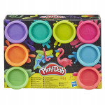 Hasbro Play Doh Balení 8 ks kelímků neonové barvy E5044