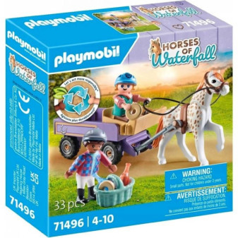 Playmobil® 71496 Horses of Waterfall Kočár s poníkem