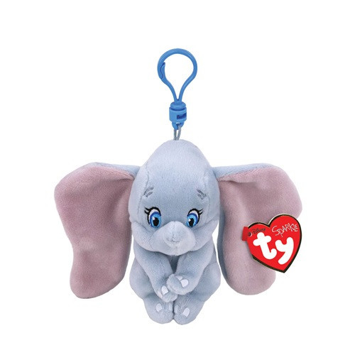 Ty  Beanie Babies plyšový Dumbo clip , 8,5 cm