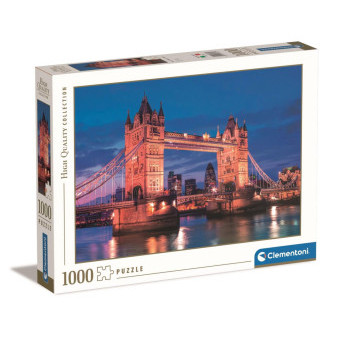 Clementoni 39674 puzzle 1000 dílků  Tower Bridge v noci