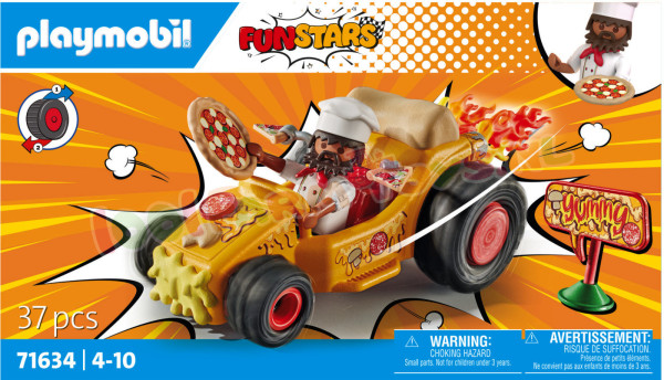 Playmobil® 71634 Funstars Racing: Pizza