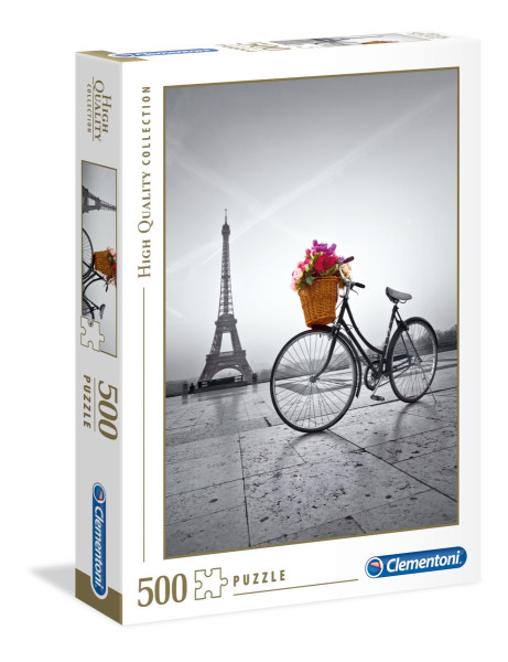 Clementoni 35014 Romantic promenade in Paris - 500 pcs - High Quality Collection