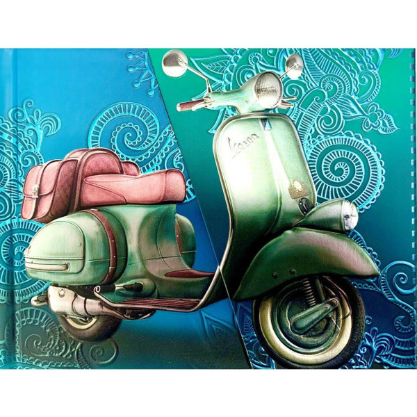 Luxusní zápisník - Boncahier -Vespa