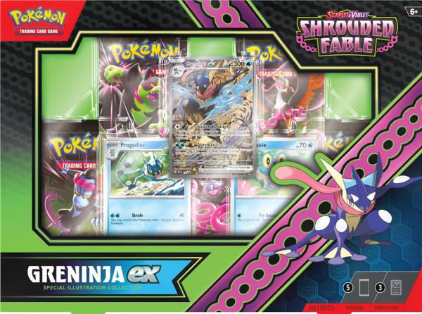 ADC Pokémon TCG: SV6.5 Shrouded Fable- Special Illustration Collection - Greninja ex